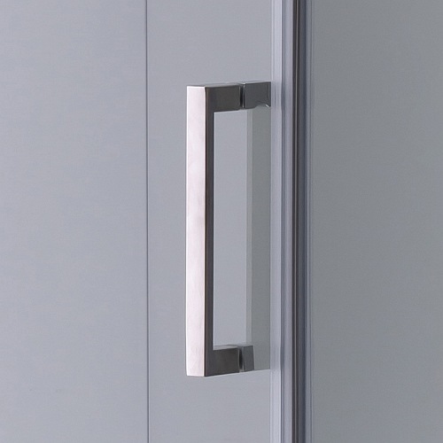 Kabina prysznicowa 80x80 kwadratowa drzwi pełne uchylne KZ1190A