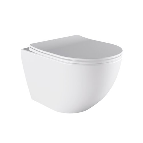 Biała miska wc wisząca Rimless NERO-WH-03 Tornado Hydrosan