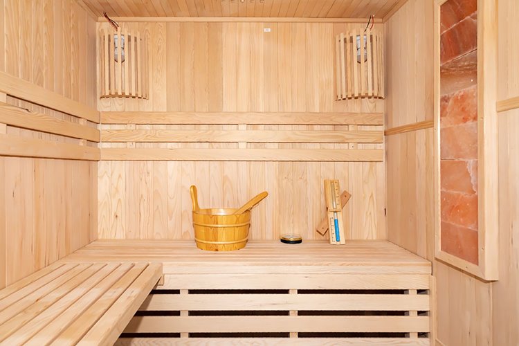 Sauna sucha fińska piec 4,5 KW Harvia BC45 + kamień solny 150X150X200CM MO-EA3S XL Mazur