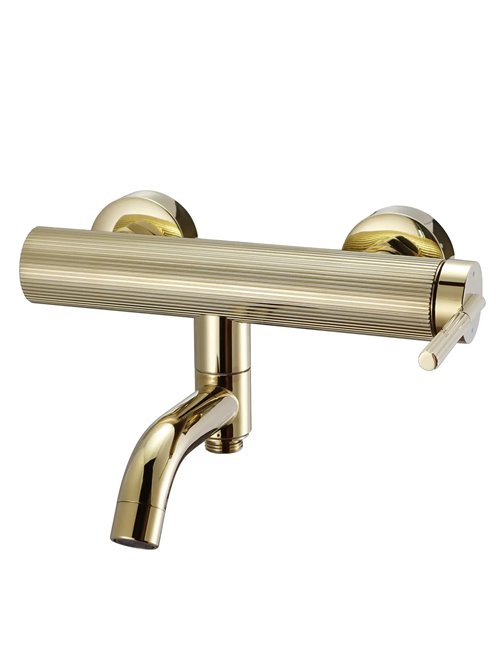 Bateria wannowa Argon Rea złoty połysk