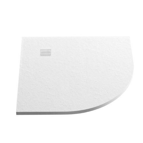 Brodzik półokrągły 90x90 biały New Trendy Mori B-0451