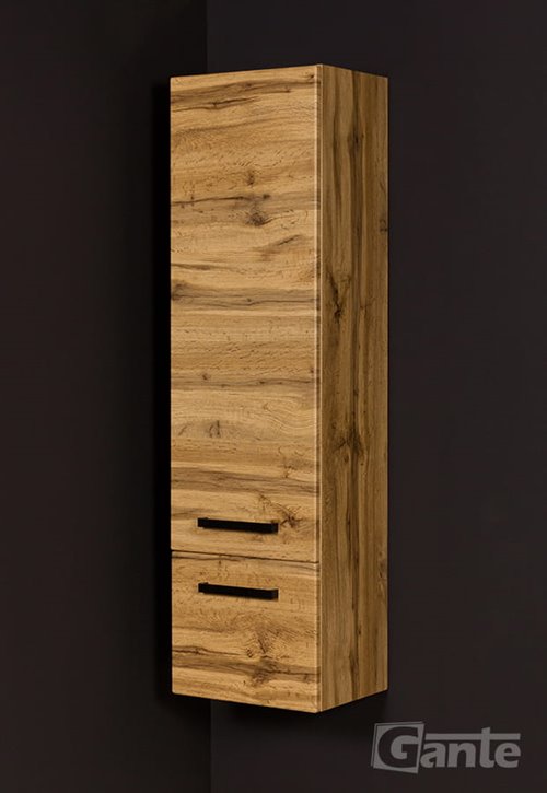 Szafka łazienkowa wisząca podwójna seria Fokus Loft Gante