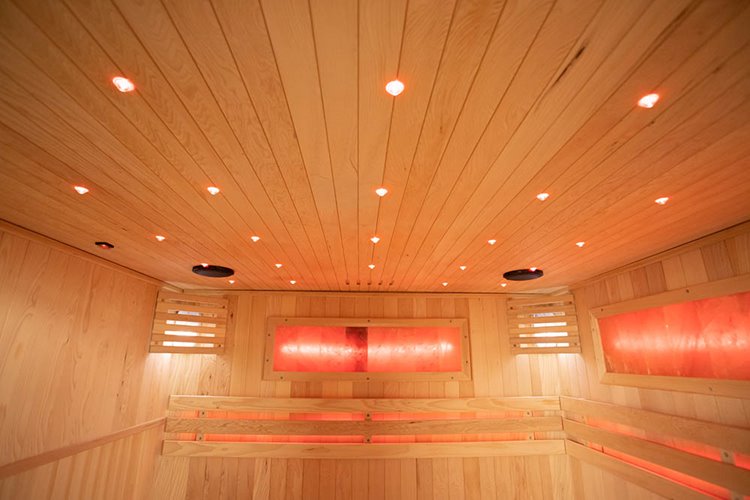 Sauna sucha fińska piec 6 KW Harvia BC60 + kamień solny 180X160X200CM MO-EA4-I Mazur