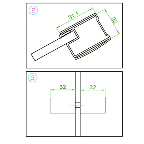 Czarna kabina prysznicowa kwadratowa 80x80 drzwi rozsuwane BL30A