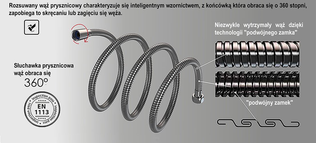 Wanna spa z hydromasażem narożna 150x150 cm MUE-0032A LEWA