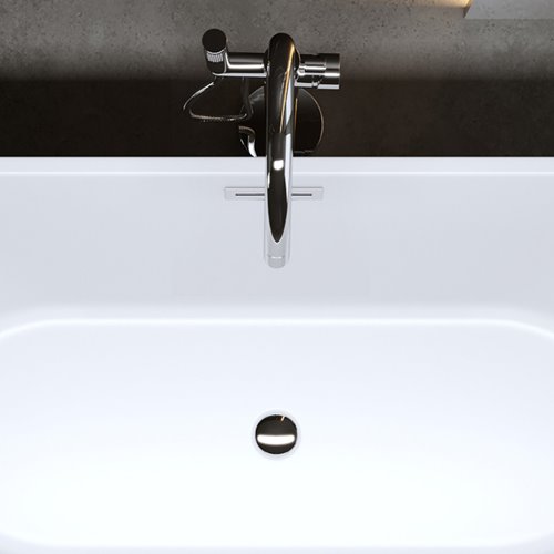 Wanna wolnostojąca biała 150 cm Lizbona Hydrosan