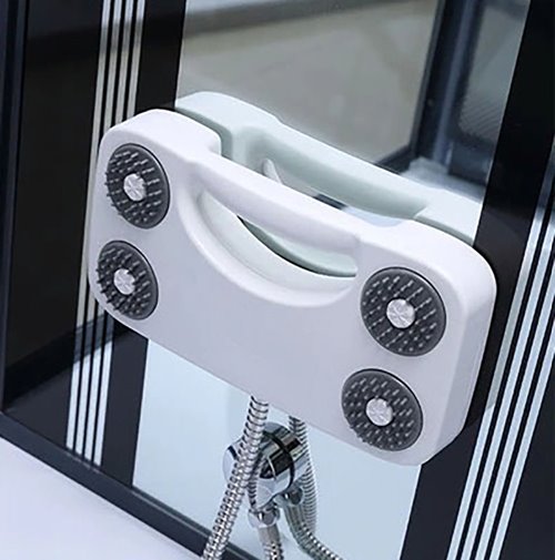 Kabina prysznicowa z hydromasażem prostokątna zabudowana 150x85 MO-0505-150