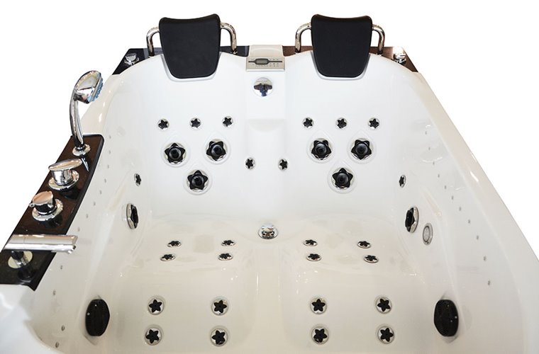 Wanna spa z hydromasażem asymetryczna 180x122 cm MUS-1062 PRAWA