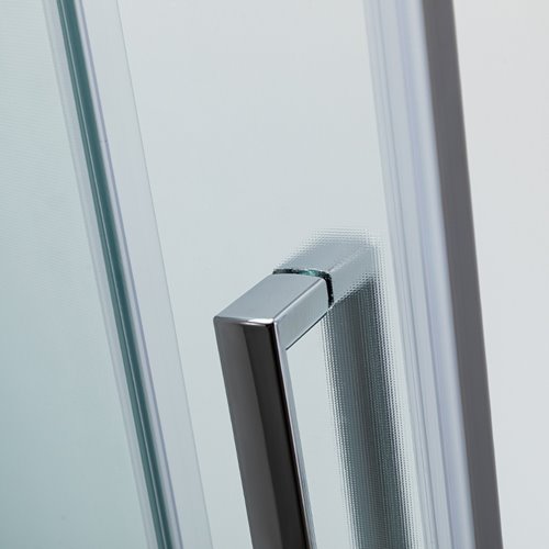 Kabina prysznicowa na głębokim brodziku szkło mrożone 80x80 Maja Hydrosan