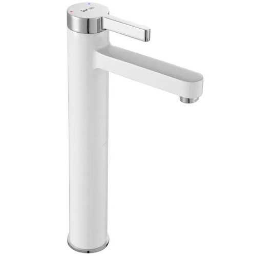 Bateria umywalkowa wysoka Polo White Rea