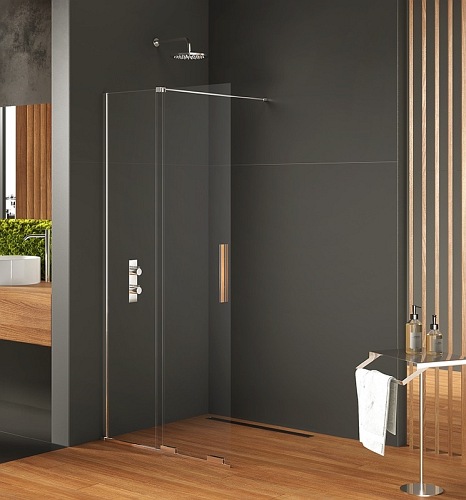 Smart New Trendy ruchoma ścianka prysznicowa walk in 120 cm EXK-4089