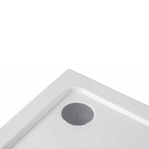 Brodzik kwadratowy slim 80x80 ST02A biały