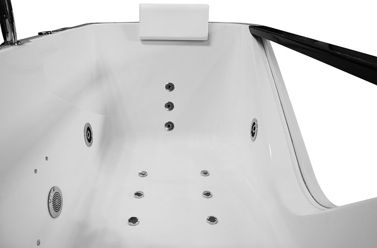 Wanna z hydromasażem przyścienna 170x85 cm MO-0061-170