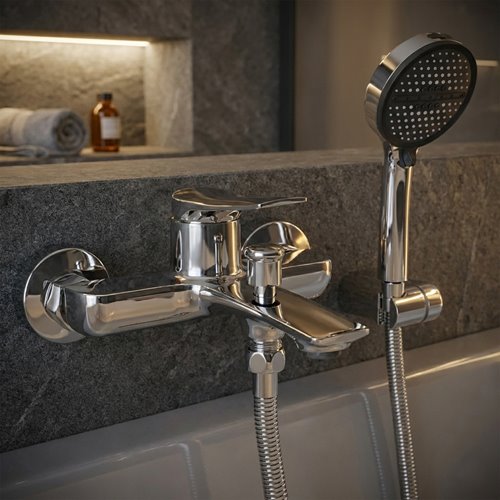 Bateria wannowa chrom Rea Vision REA-B6739 zdjęcie 7