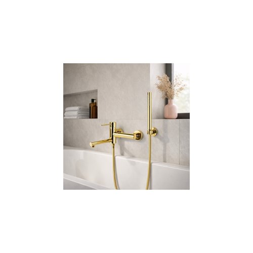 Bateria wannowa natynkowa złota CMZ7541GL Lugo Corsan zdjęcie 2
