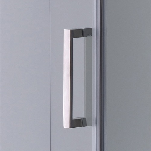 Kabina prysznicowa 100x100 kwadratowa drzwi pełne uchylne KZ1190C