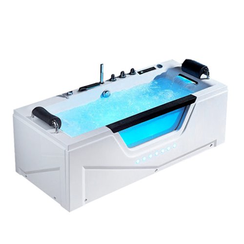 Wanna z hydromasażem prostokątna 182x82 cm Carina 938 Hydrosan