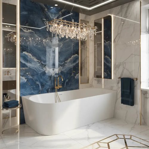 Wanna przyścienna narożna prawa 170 cm Bellanto Slim Rea zdjęcie 2