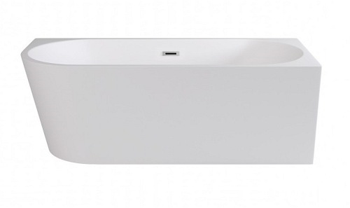 Wanna przyścienna narożna prawa korek klik-klak chrom 150 cm Zoya Besco