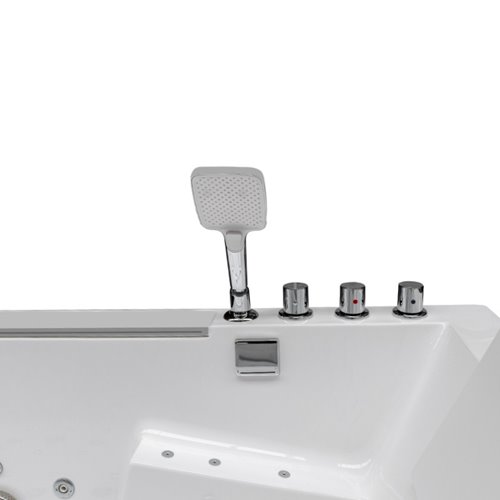 Duża wanna z hydromasażem 180x120 Kari 942 Hydrosan