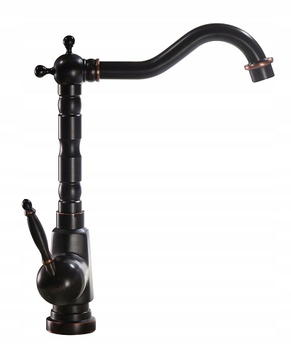 Bateria umywalkowa retro Bona Old Black Rea