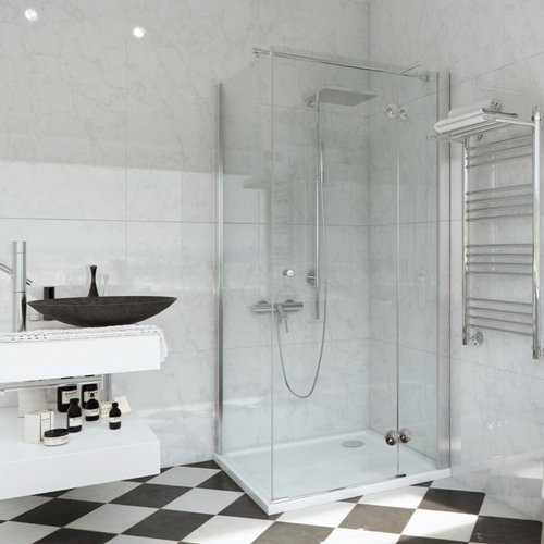 Kabina prysznicowa kwadratowa 90x90 cm BK247TP Clean Glass