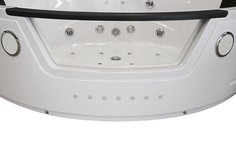 Wanna z hydromasażem narożna Turbo 157x157 cm MO-10632T XL