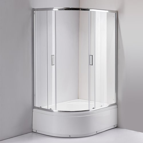 Kabina prysznicowa na głębokim brodziku lewa 115x85 cm Maja Hydrosan