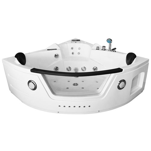 Wanna z hydromasażem narożna 150x150 cm MO-0632BP