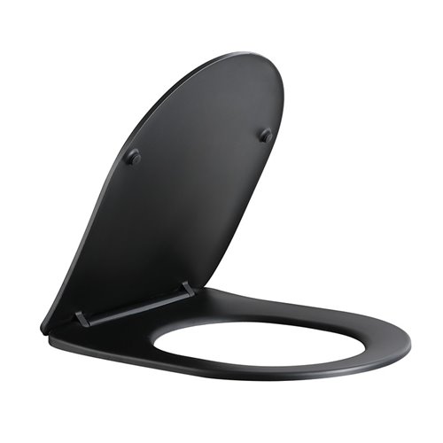 Czarna miska wc wisząca Mizu Rimless 4.0 MIZU-BL-RIM-03 Hydrosan