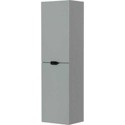 Słupek łazienkowy wiszący miętowy czarny uchwyt 143,5x40 cm Magnolia Gante