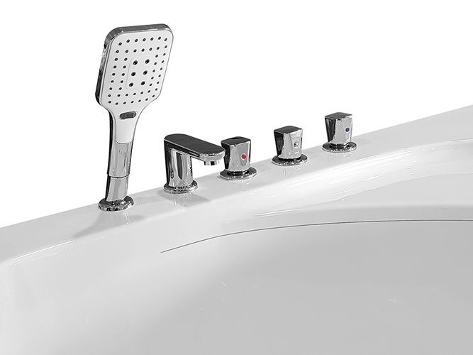 Wanna z hydromasażem narożna 150x150 cm MO-0073