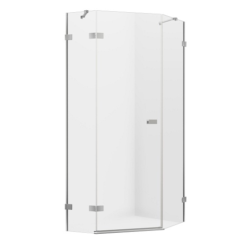 Kabina pięciokątna 100x80 EXK-3893 Avexa New Trendy Chrom