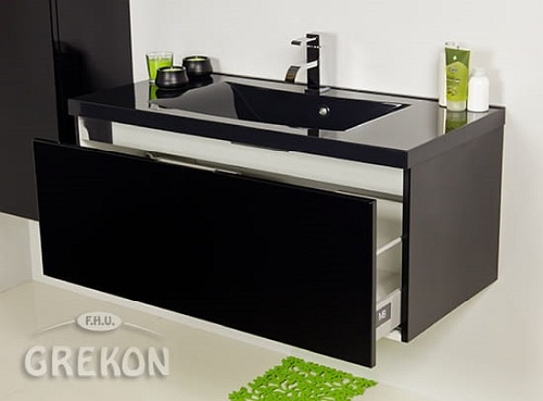 Szafka z umywalką 100/48C seria Diamond C
