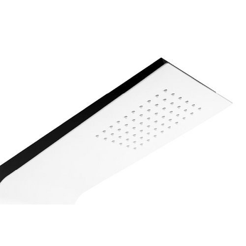 Panel prysznicowy czarno biały Duo Corsan