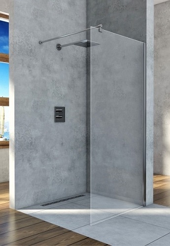 Ścianka prysznicowa Walk-In 90 cm BKP251T09+ aktywna powłoka