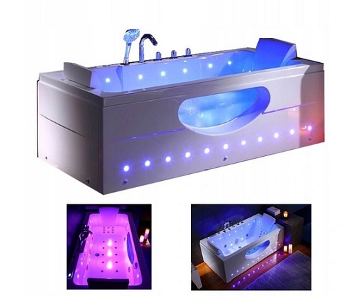 Wanna z hydromasażem 160x84 Iris 933B Hydrosan