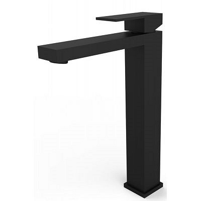 Bateria umywalkowa wysoka czarny mat Varium Besco