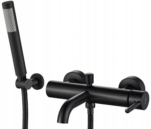 Bateria wannowa w kolorze czarnym Lungo Black Rea