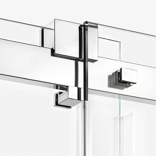 Softi New Trendy drzwi prysznicowe rozsuwane samodomykające do wnęki 120 cm EXK-3897