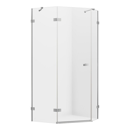 Kabina pięciokątna 100x80 EXK-3892 Avexa New Trendy Chrom