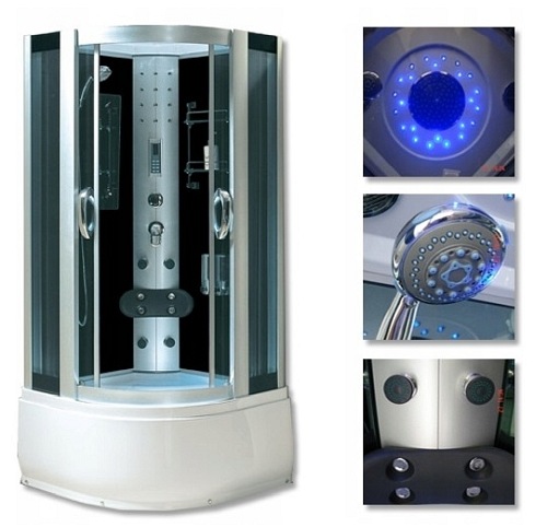 Kabina prysznicowa z hydromasażem Lima 9911 100x100