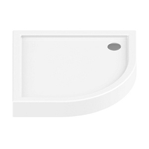 Brodzik półokrągły 90x90 na nośniku Columbus B-0103