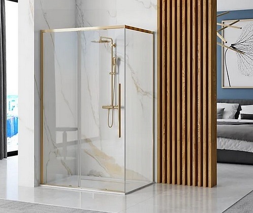 Kabina prysznicowa drzwi składane 100x100 Molier Double Rea