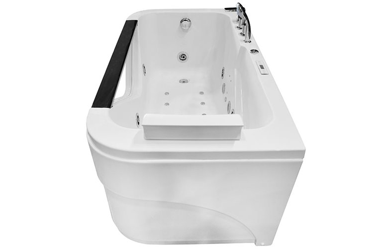 Wanna z hydromasażem przyścienna 150x80 cm MO-0061-150