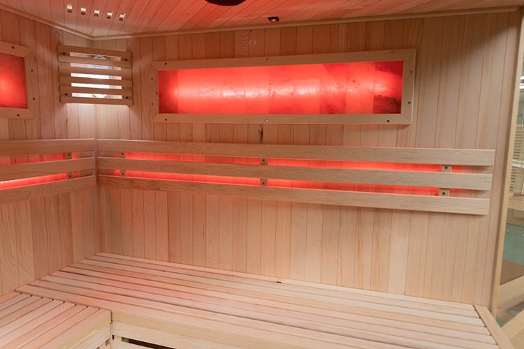 Sauna sucha fińska piec 6 KW Harvia BC60 + kamień solny 180X180X200CM MO-EA4CS Mazur