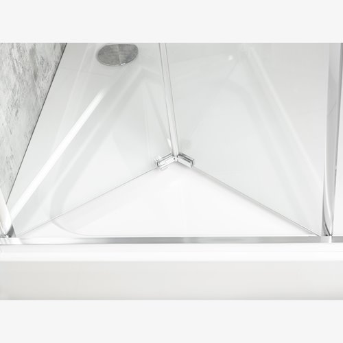 Drzwi prysznicowe składane 80 cm Solid DH Kerra zdjęcie 4