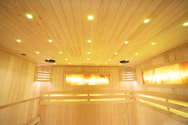 Sauna sucha fińska piec 6 KW Harvia BC60 + kamień solny 180X160X200CM MO-EA4-L Mazur