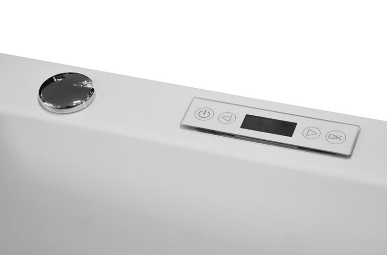 Wanna z hydromasażem przyścienna 150x80 cm MO-0061-150