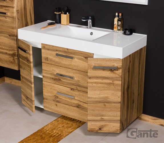 Szafka wisząca z umywalką 120/50/C3 seria Fokus NE